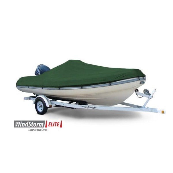 Eevelle Boat Cover INFLATABLE Center Console, Outboard Fits 20ft 6in L up to 102in W Green SFINFCC20102B-HTR - main